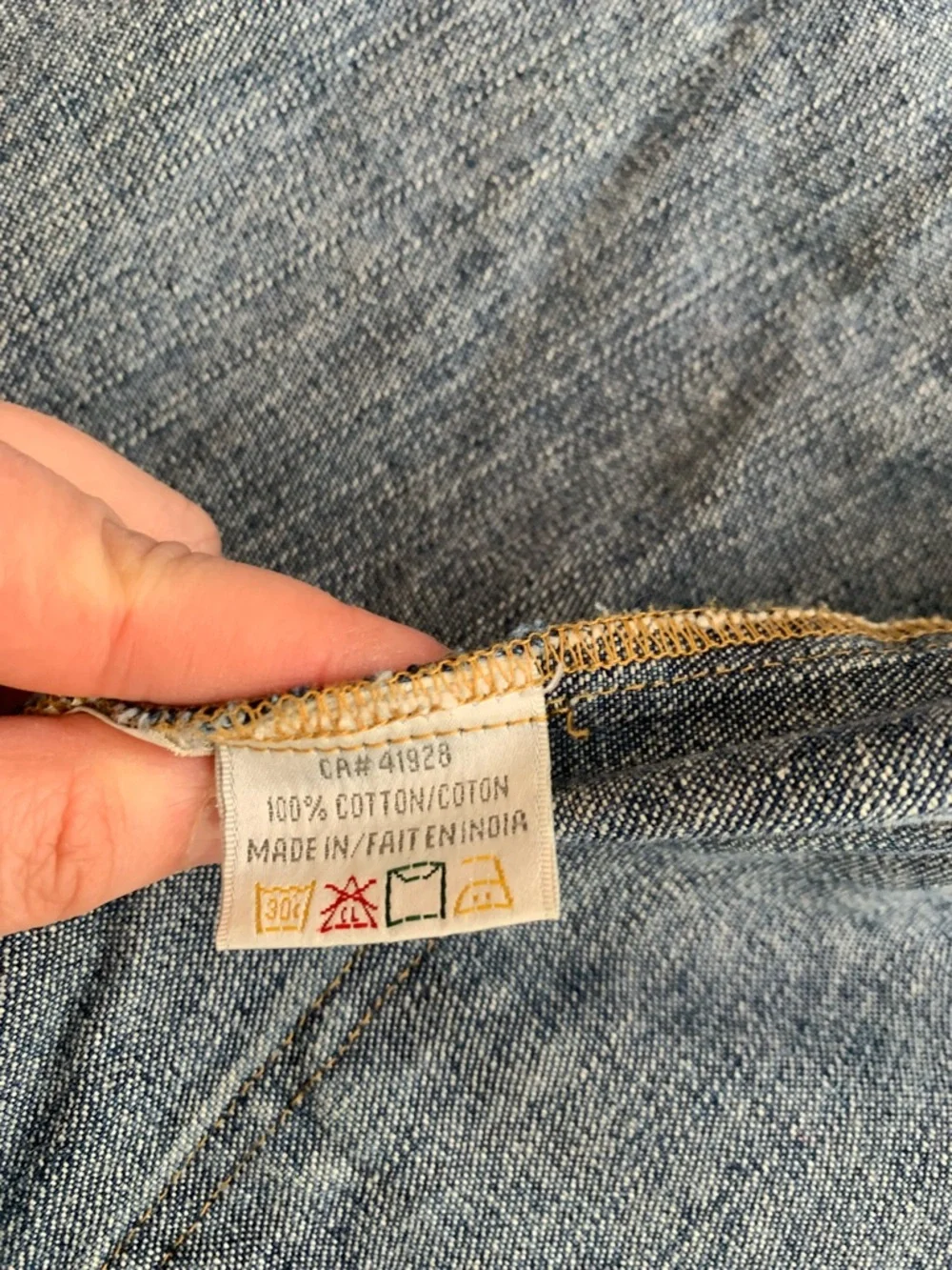 Vintage Denim chore coat - Picture 7 of 8